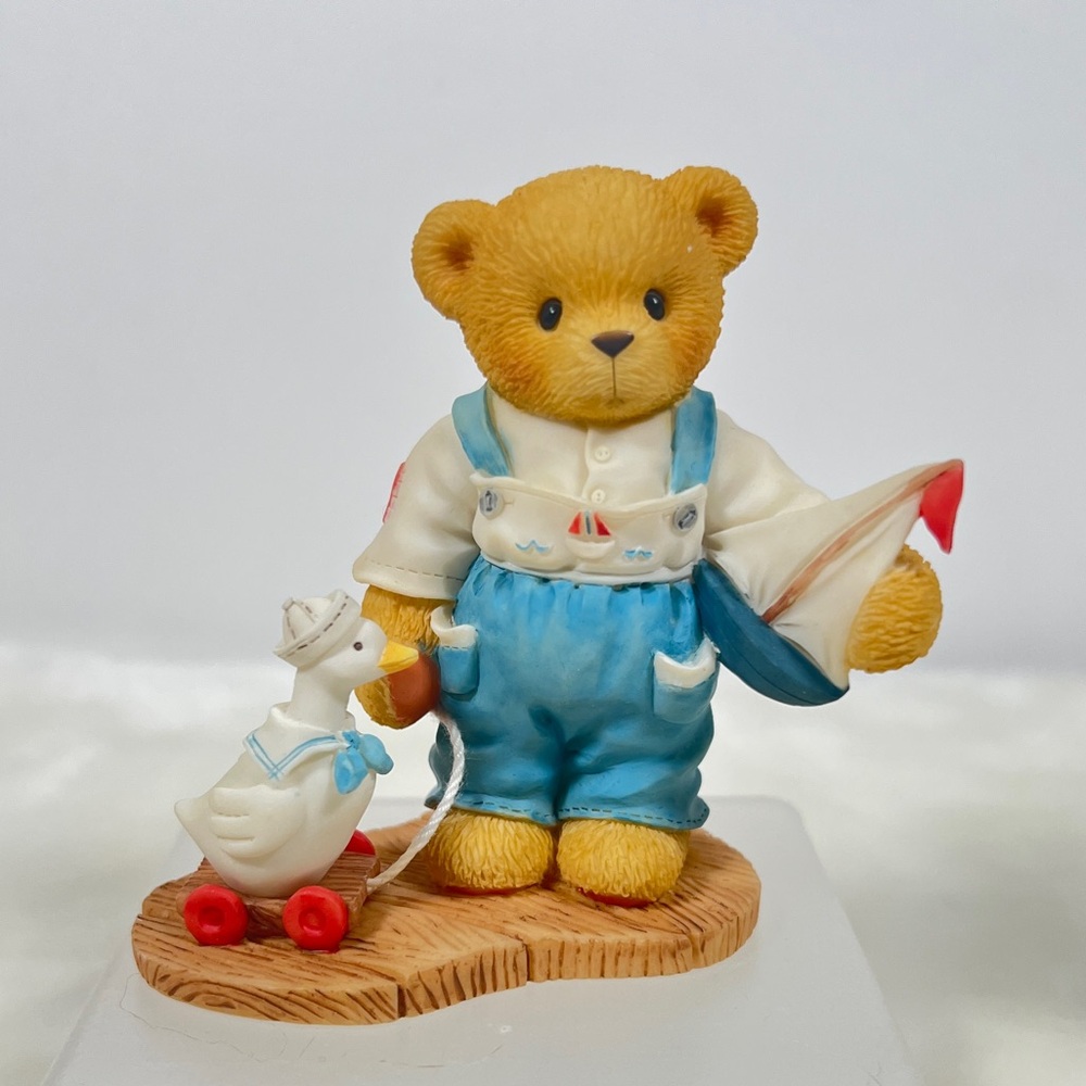 Enesco Cherished Teddies Alex 1998 "Cherish The Little Things" #368156 Vintage